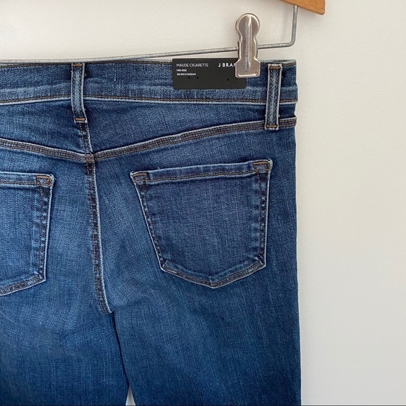 NWT J Brand Maude Mid Rise Cigarette Jeans - Picture 8 of 13